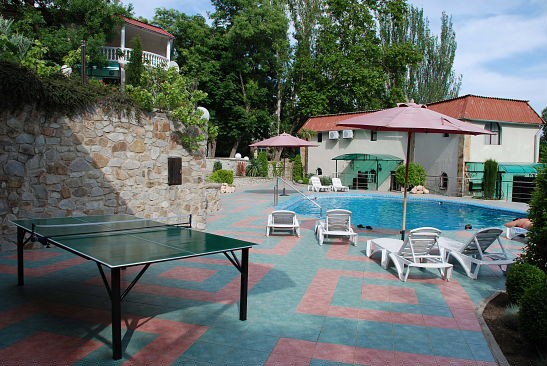 отели с бассейном в Алупке рядом с Воронцовским 